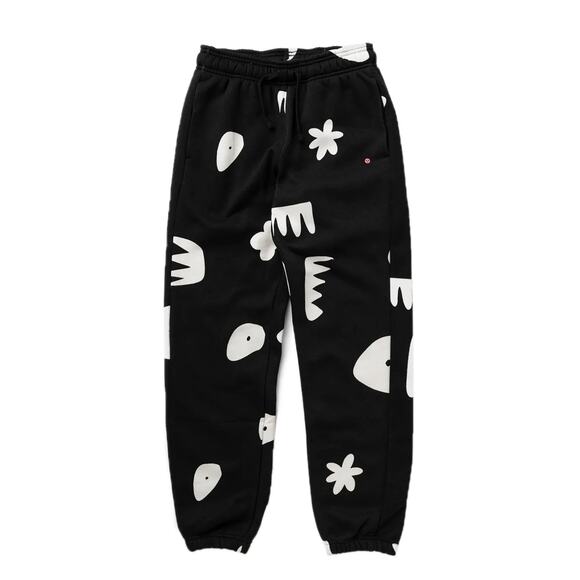 Air Jordan Pants - Air Jordan Artist Series by Mia Lee Fleece Pants Black/Sail Size XXL DV2008